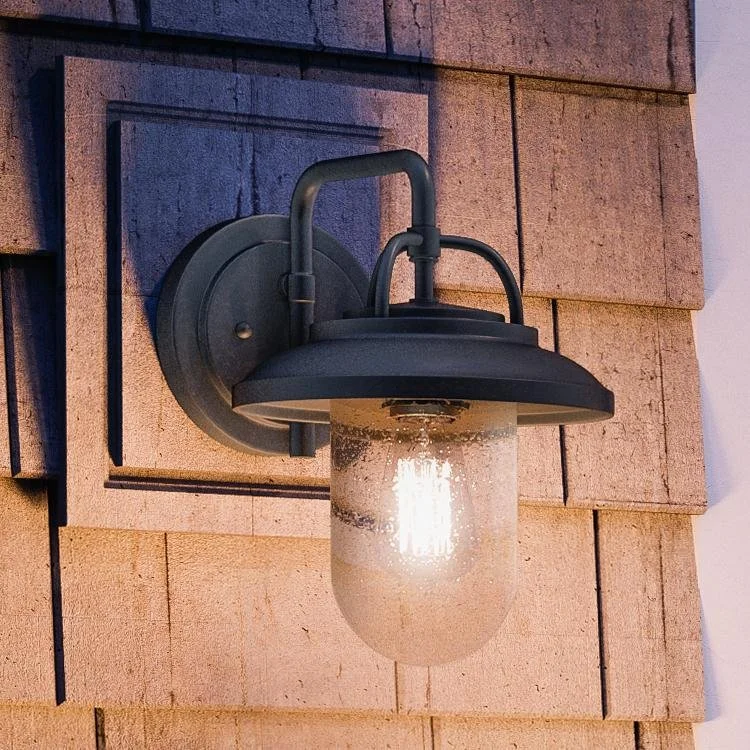Adjustable Industrial Lighting for Flexible IlluminationUHP1140 Modern Farmhouse Farmhouse Outdoor Wall Light, 11-1/2" x 8-5/8", Black Finish, Murcia Collection Adjustable Industrial Lighting for Flexible IlluminationUHP1140 Modern Farmhouse Farmhouse Outdoor Wall Light, 11-1/2" x 8-5/8", Black Finish, Murcia Collection