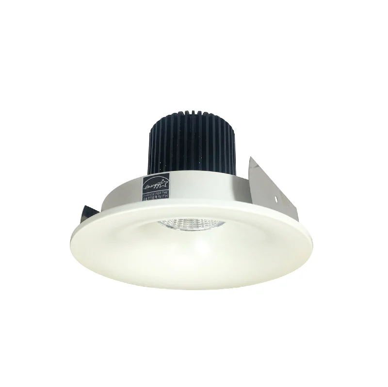 String Lights for Outdoor Dining AreasNora Lighting NIO-4RNB40XWW/10 4" Iolite LED Round Bullnose, 1000lm / 14W, 4000K - White