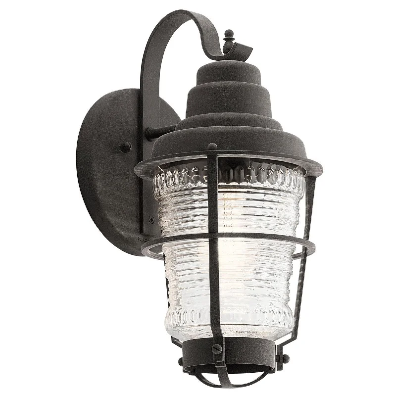 Chance Harbor 1 Light Small /Medium/Large Outdoor Lantern - Weathered Zinc E27 IP44 Chance Harbor 1 Light Small /Medium/Large Outdoor Lantern - Weathered Zinc E27 IP44