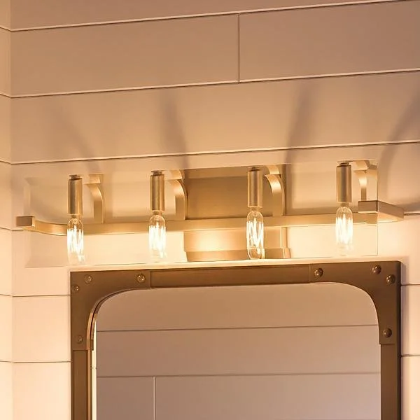 Industrial Lighting for Furniture FactoriesUHP2135 Contemporary Bathroom Vanity Light, 6.38"H x 30"W, Brushed Bronze Finish, Sevilla Collection Industrial Lighting for Furniture FactoriesUHP2135 Contemporary Bathroom Vanity Light, 6.38"H x 30"W, Brushed Bronze Finish, Sevilla Collection
