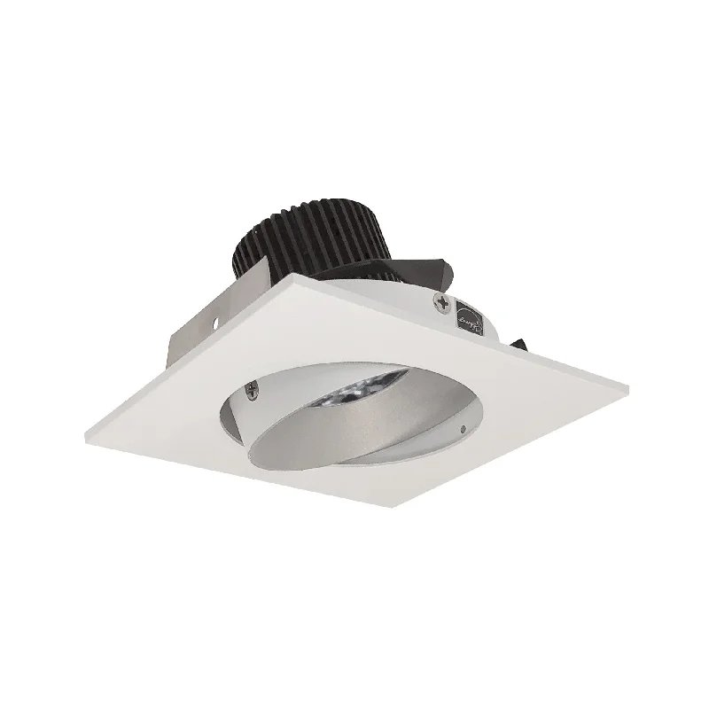 LED String Lights with Warm White GlowNora Lighting NIO-4SC30QHW 4" Iolite LED Square Adjustable Cone Reflector, 10-Degree Optic, 800lm / 12W, 3000K - Haze Reflector / White Flange LED String Lights with Warm White GlowNora Lighting NIO-4SC30QHW 4" Iolite LED Square Adjustable Cone Reflector, 10-Degree Optic, 800lm / 12W, 3000K - Haze Reflector / White Flange