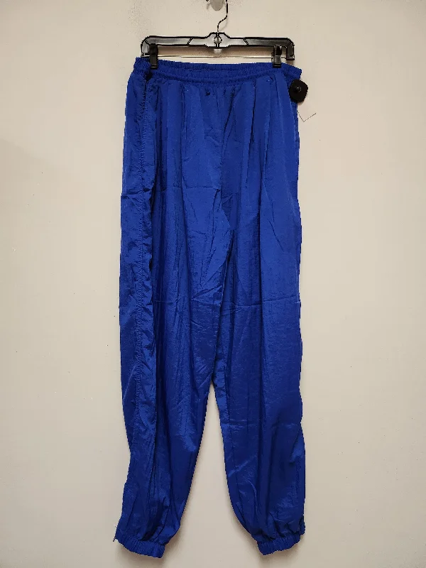 Blue Athletic Pants Nike Apparel, Size Xl