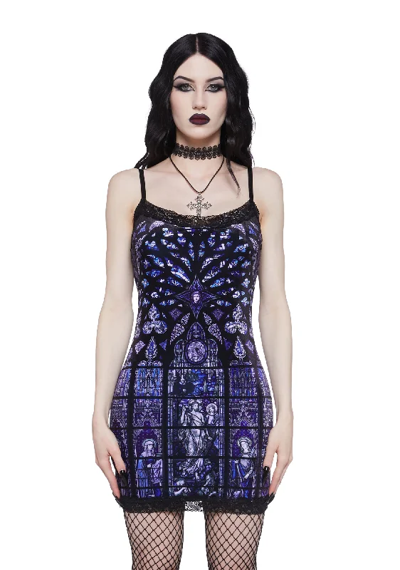 Crescent Confessions Mini Dress