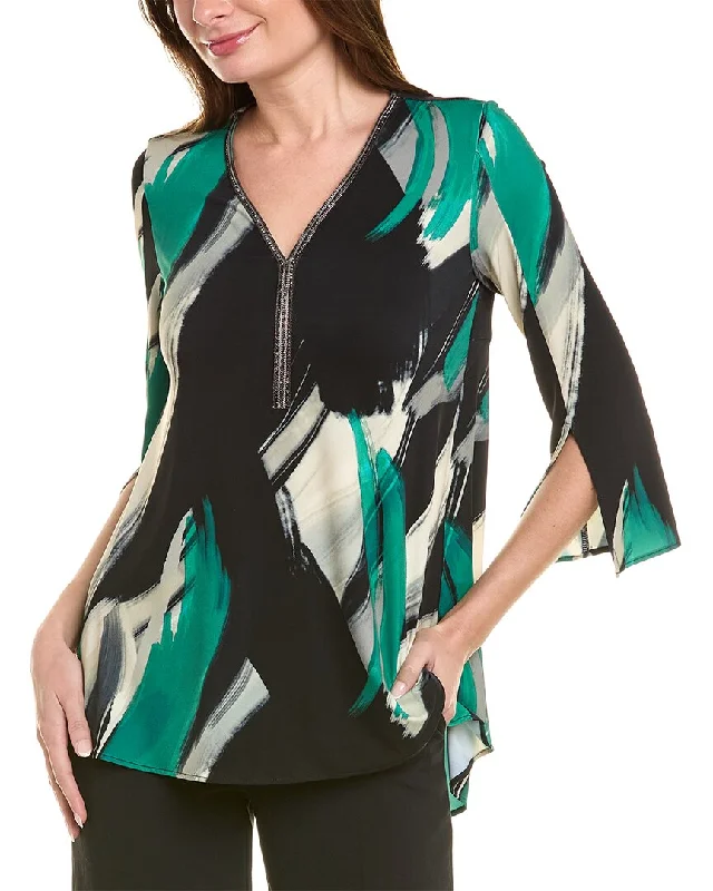 Joseph Ribkoff Abstract Tunic