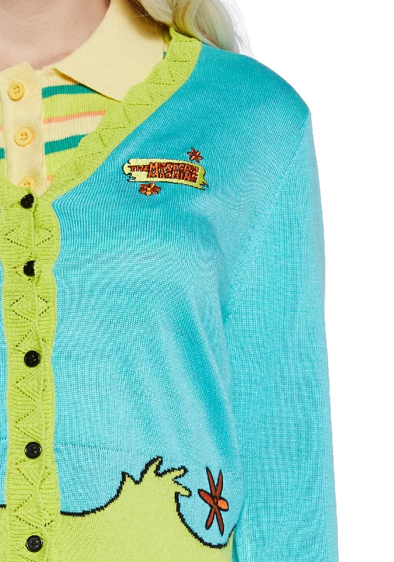 Mystery Machine Knit Cardigan