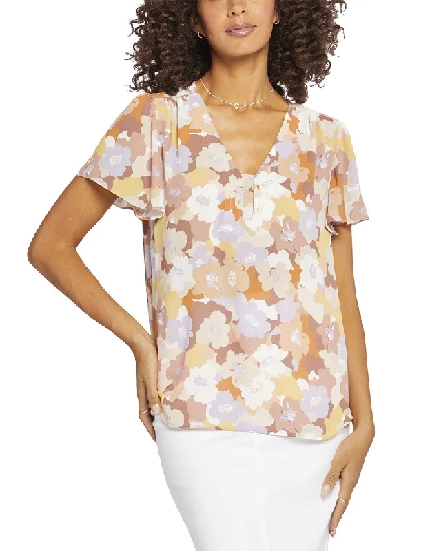 NYDJ Flounce Blouse