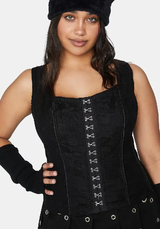 Plus Hook Eye Corset