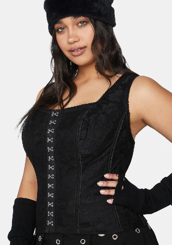 Plus Hook Eye Corset