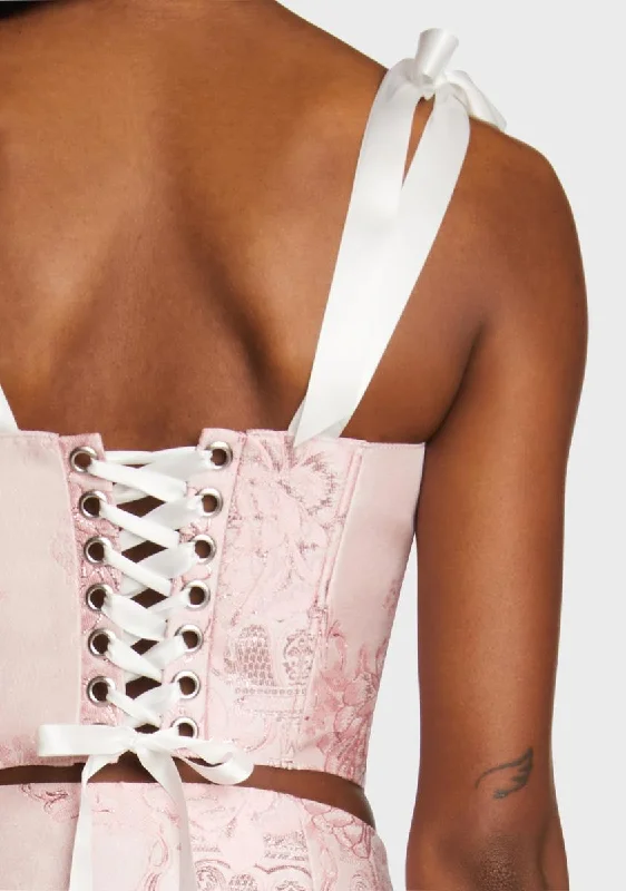 Sweet Smitten Embraces Corset Top