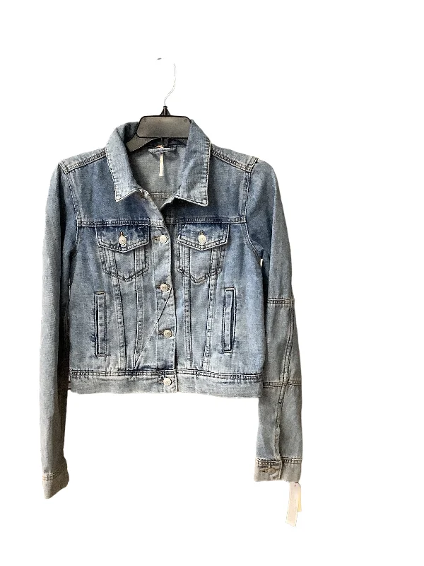 Jacket Denim By Free People  Size: Xs