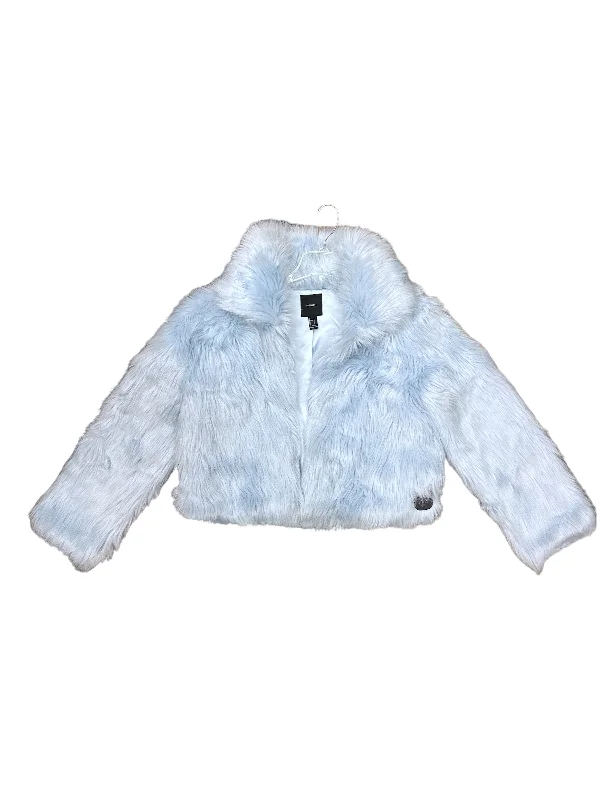 Jacket Faux Fur & Sherpa By Forever 21  Size: L