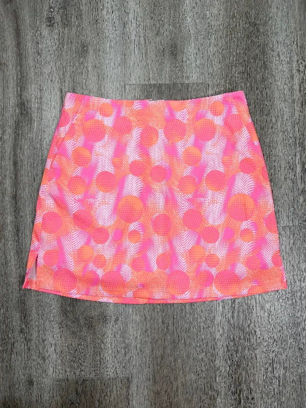 Orange & Pink Athletic Skort Lady Hagen, Size S