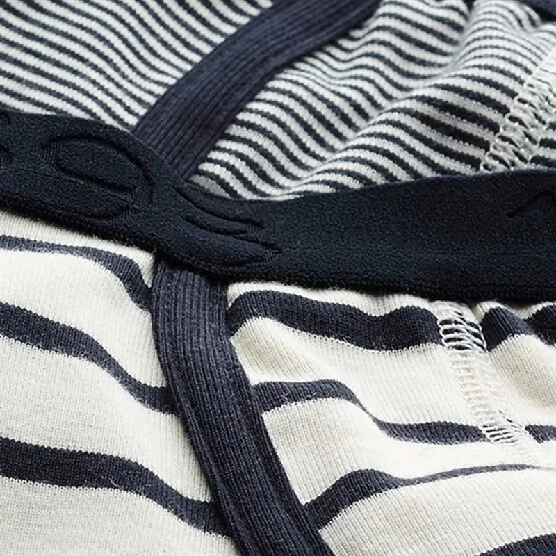 Petit Bateau Boxers 2-pack White/Navy Stripes