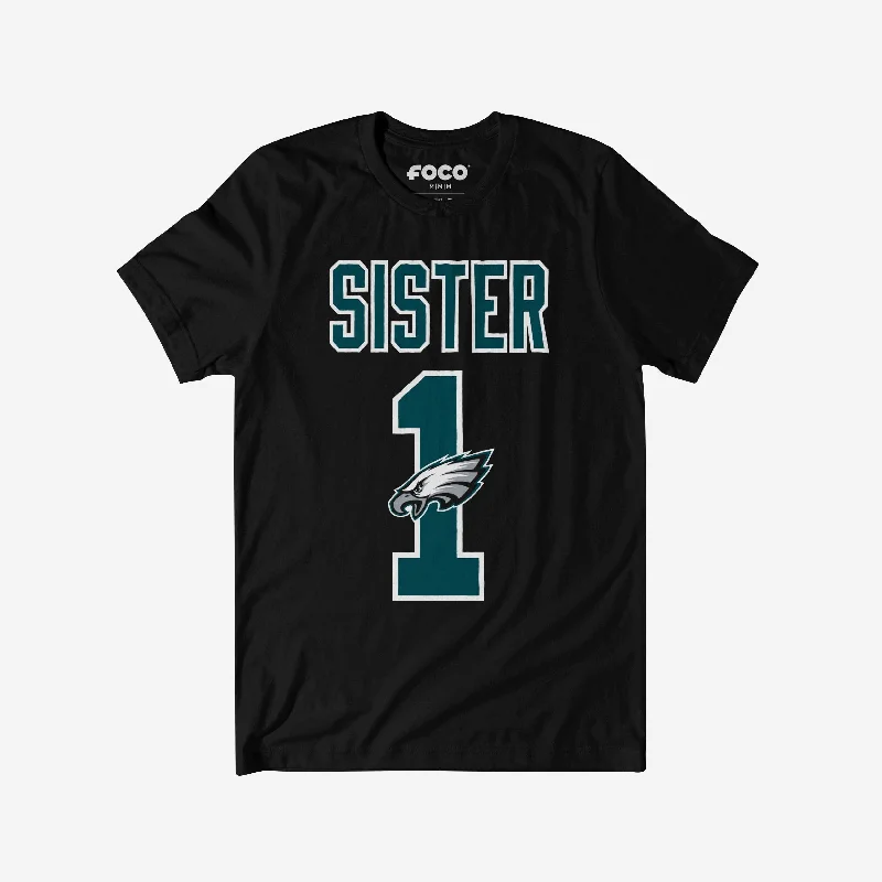 Philadelphia Eagles Number 1 Sister T-Shirt