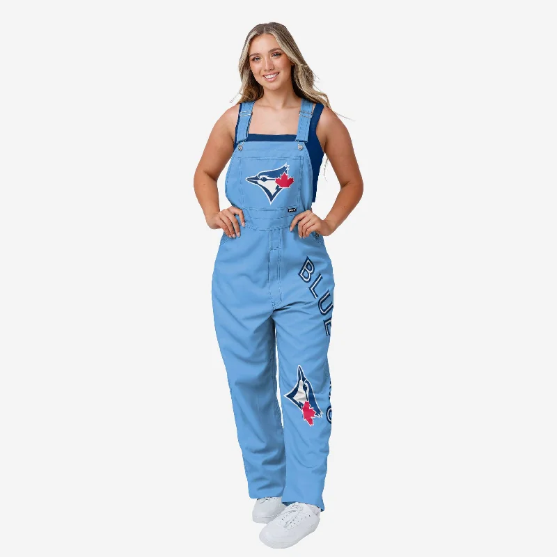 Toronto Blue Jays Womens Big Logo Bib Overalls