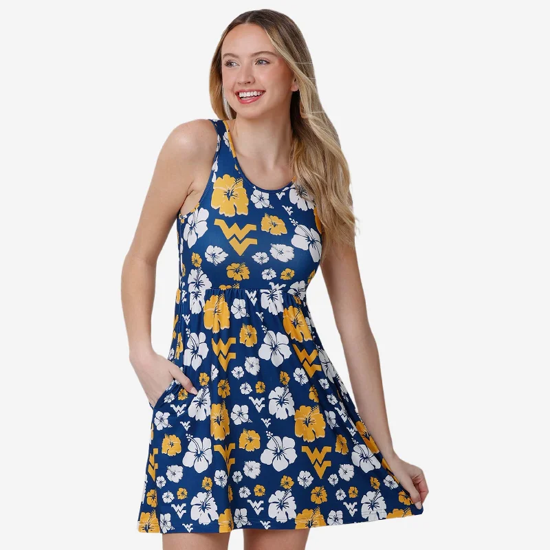 West Virginia Mountaineers Womens Fan Favorite Floral Sundress