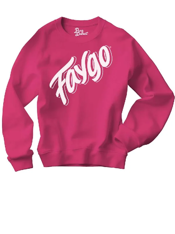 Faygo Heavyweight Crewneck Sweatshirt - Hot Pink