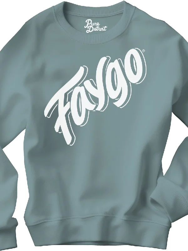 Faygo Heavyweight Crewneck Sweatshirt - Lagoon