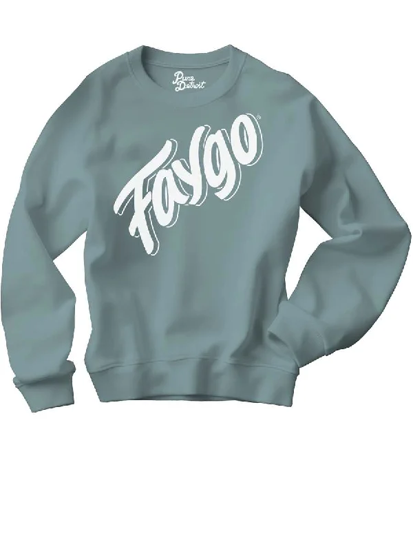 Faygo Heavyweight Crewneck Sweatshirt - Lagoon