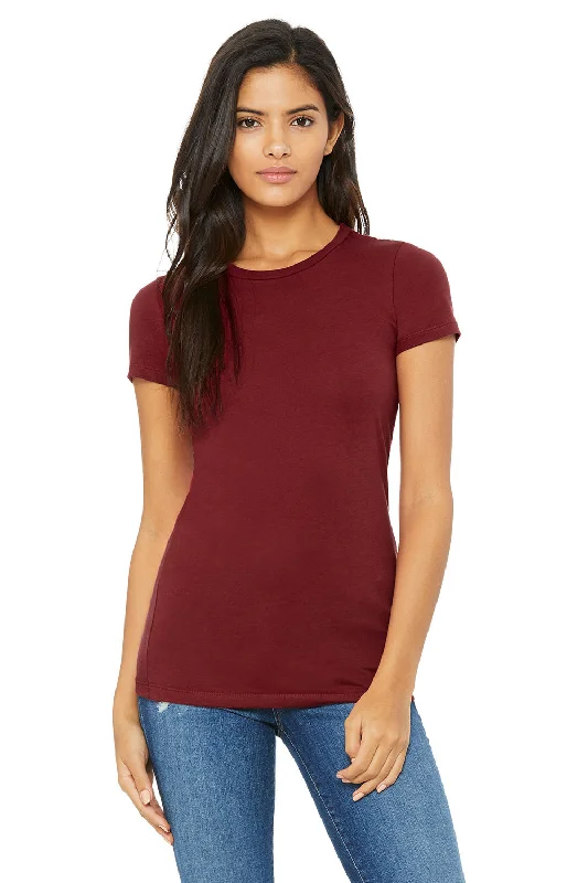 Bella + Canvas Womens The Favorite Short Sleeve Crewneck T-Shirt - Cardinal Red