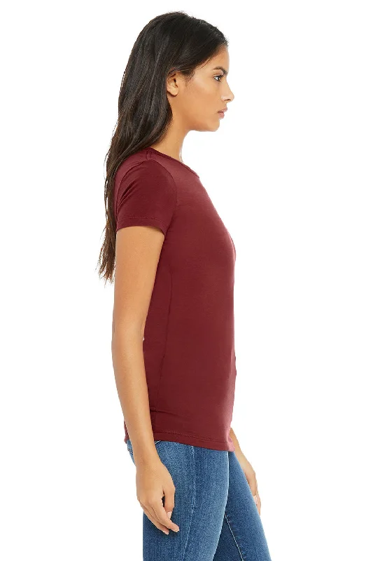 Bella + Canvas Womens The Favorite Short Sleeve Crewneck T-Shirt - Cardinal Red