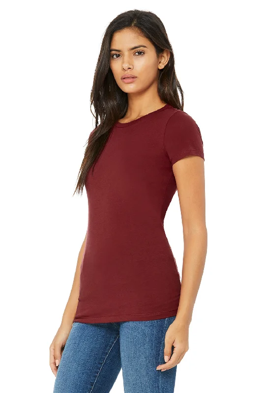 Bella + Canvas Womens The Favorite Short Sleeve Crewneck T-Shirt - Cardinal Red