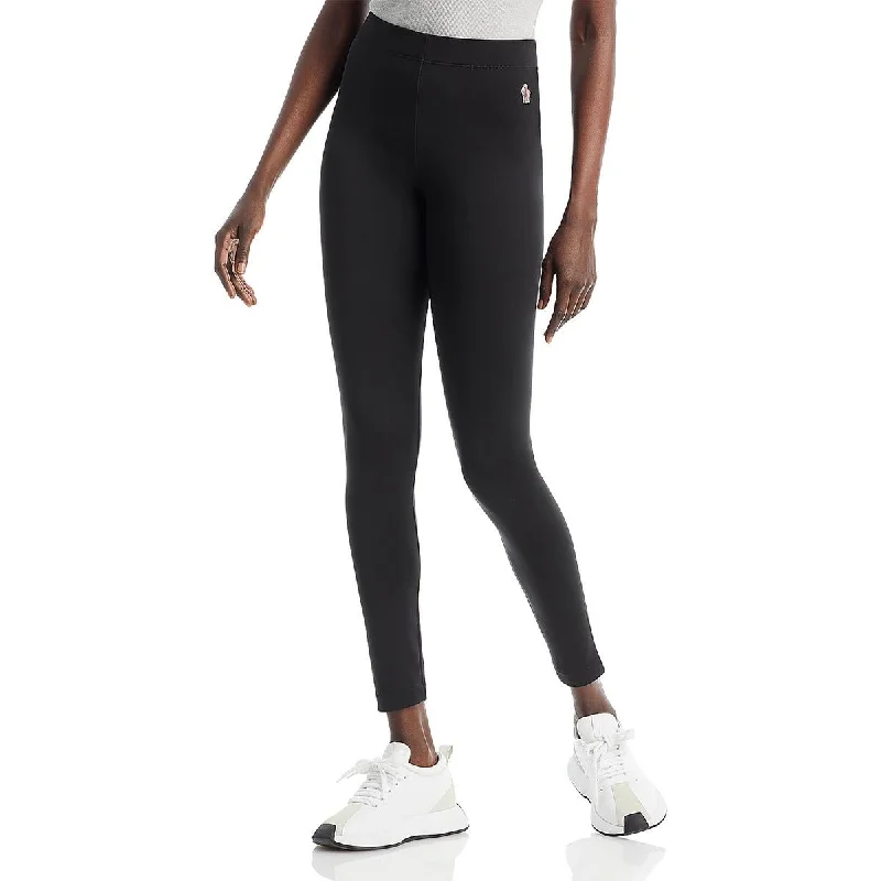 Womens High Rise Logo Leggings