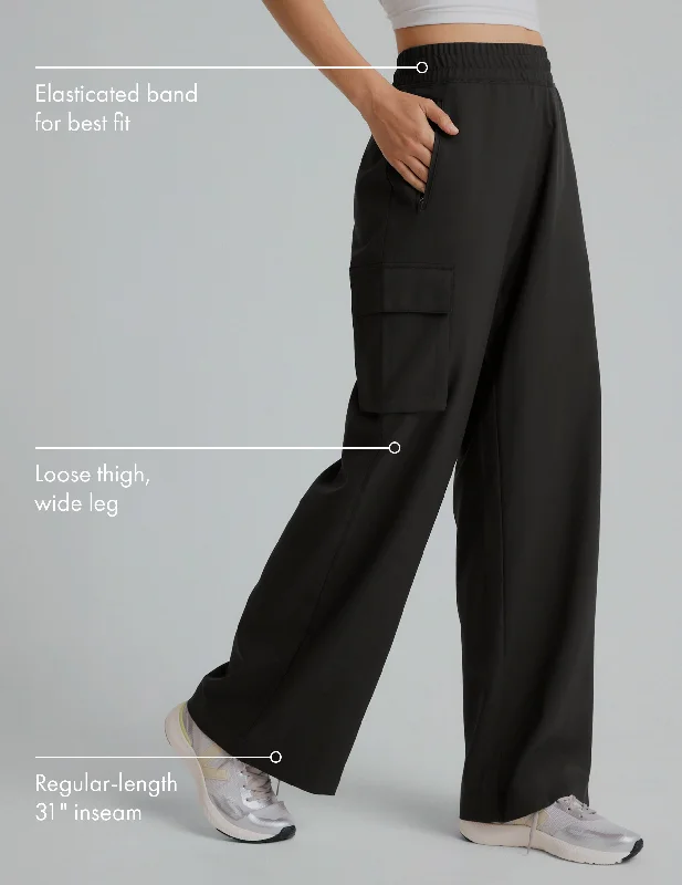 City Chic Wide Leg Cargo Pant