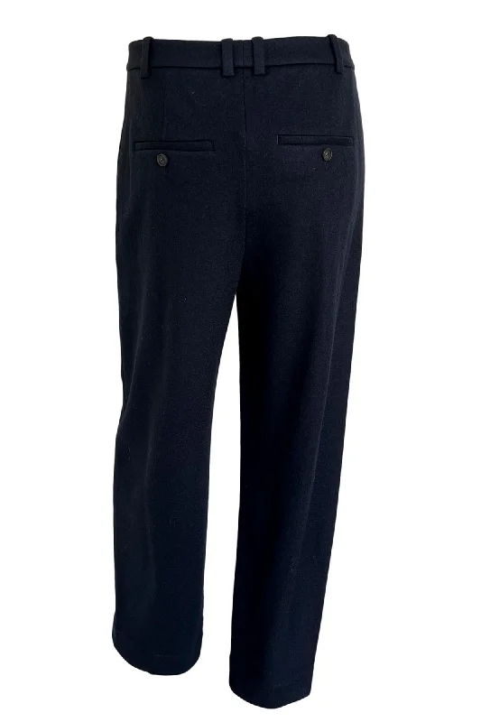 Cozy Wool Pleat Front Pant