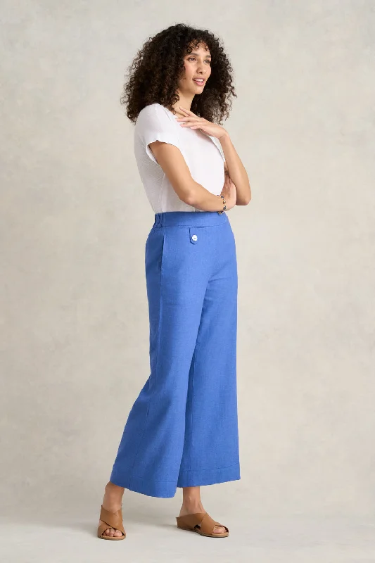 Pocket Detail Wide Leg Pant