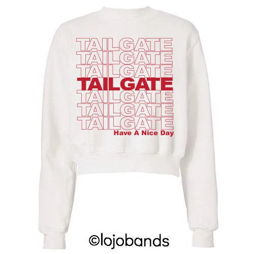 Red Have A Nice Tailgate Sweatshirt