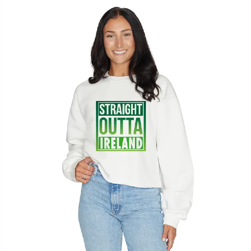 Ireland White Crewneck