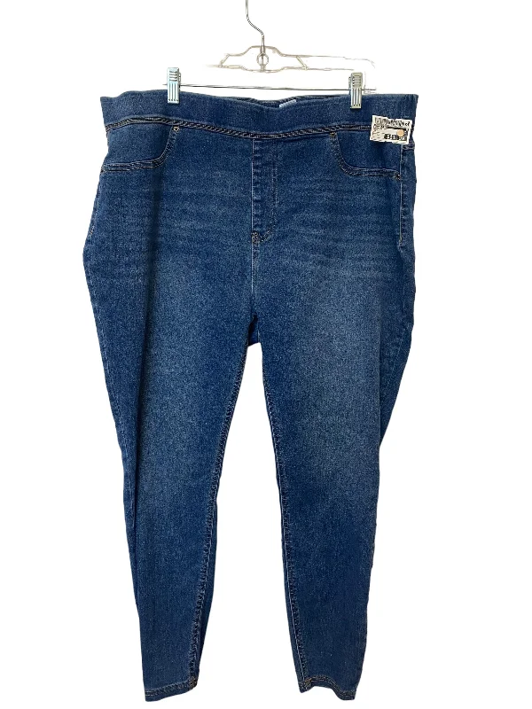 Blue Jeans Skinny Terra & Sky, Size 1x