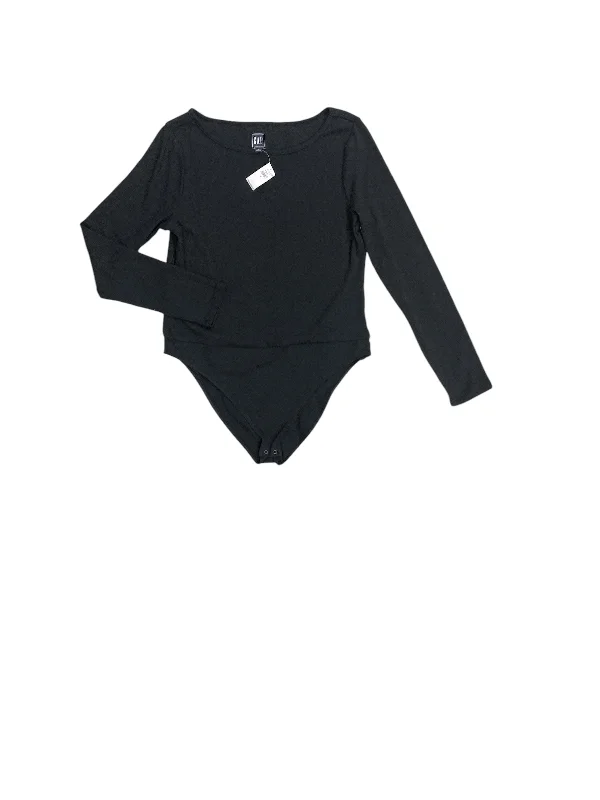 Bodysuit By Gap In Black, Size: Xl