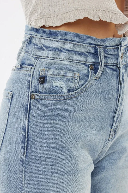 KanCan High Rise Mom Jean