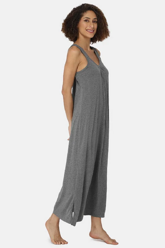 Full-Length Sleeveless Intimacy Full Night Slip - Nightwear