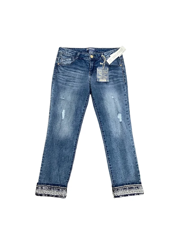 Jeans Straight By Democracy In Blue Denim