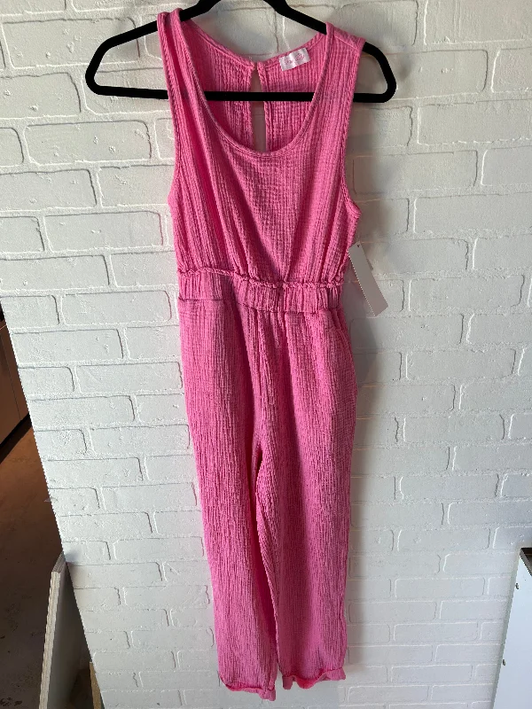 Jumpsuit By Pink Lily In Pink, Size: S