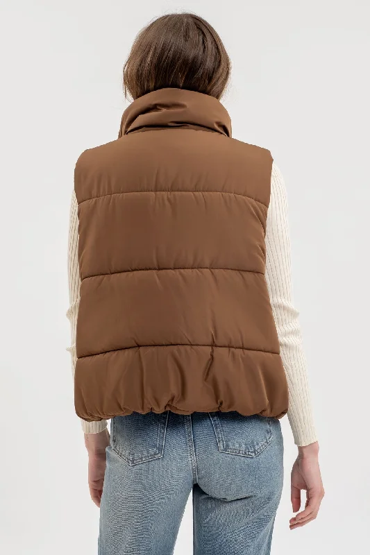 On The Go Vest - Brown