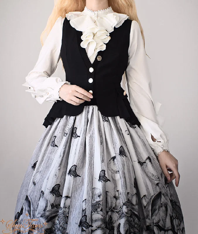 Sentaro~Dark Forest~Elegant Baroque Lolita Blouse