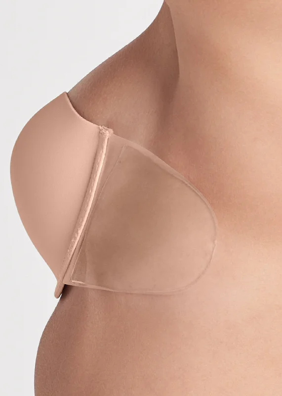 Strapless backless bra - nude