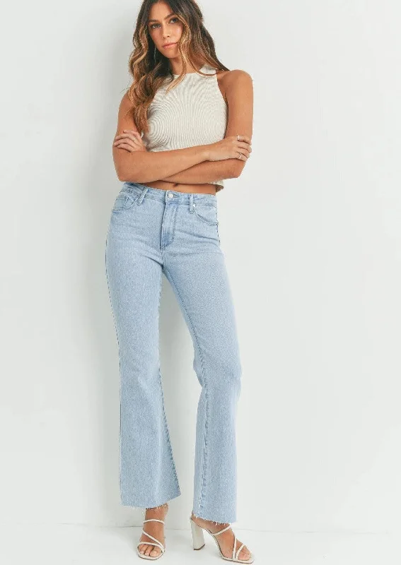 The Fall Flare Jeans in Light Wash