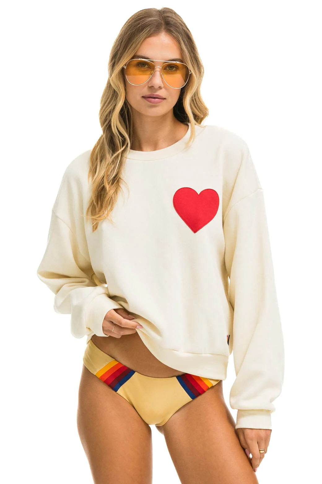 Heart Crew Sweatshirt