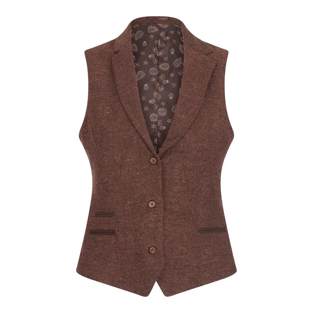 Camel / UK 10 / Waistcoat