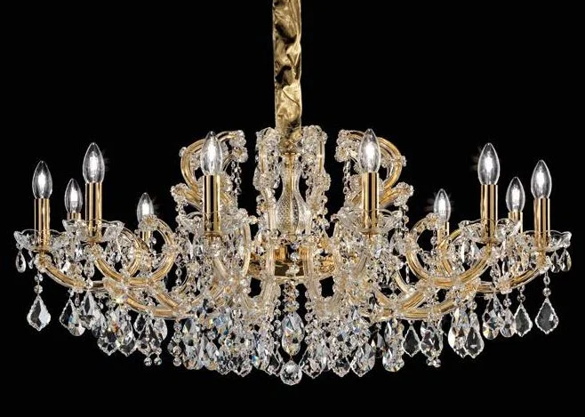 Chandeliers with Colored Glass for a Splash of Color12 Light Gold Plated Crystal Glass Chandelier Chandeliers with Colored Glass for a Splash of Color12 Light Gold Plated Crystal Glass Chandelier