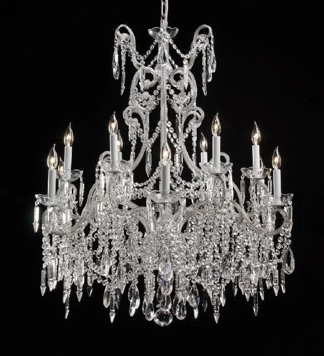 Chandeliers for High Ceilings to Fill Vertical Space12 Light Silver Chandelier With Bohemian Crystals Chandeliers for High Ceilings to Fill Vertical Space12 Light Silver Chandelier With Bohemian Crystals