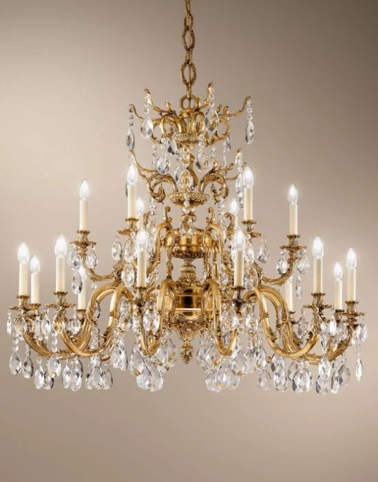 Chandeliers for Dining Rooms to Set the Mood for Meals18 Lamp Brass Chandelier With Bohemian Crystals Chandeliers for Dining Rooms to Set the Mood for Meals18 Lamp Brass Chandelier With Bohemian Crystals