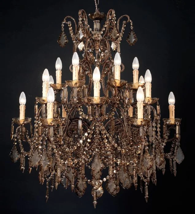 Chandeliers with Adjustable Height for Custom Installation18 Light Chandelier With Bohemian Crystals Chandeliers with Adjustable Height for Custom Installation18 Light Chandelier With Bohemian Crystals