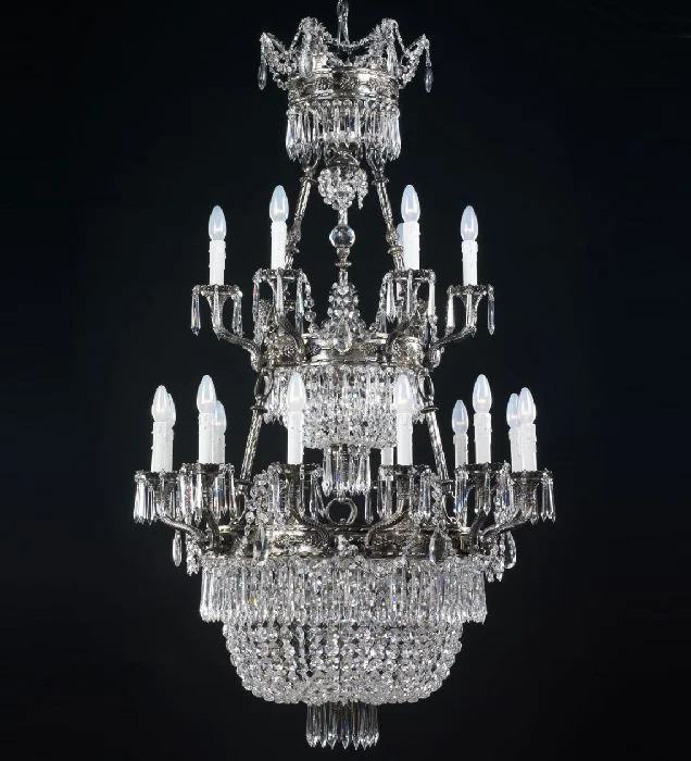 Chandeliers for Living Rooms to Create a Focal Point25 Light Silver Chandelier With Crystals Chandeliers for Living Rooms to Create a Focal Point25 Light Silver Chandelier With Crystals