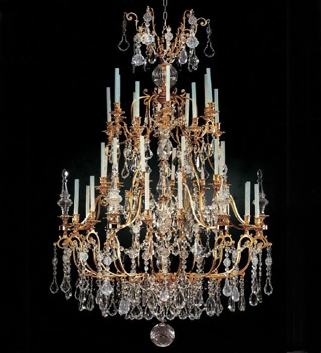 Victorian - Inspired Chandeliers with Ornate Details36 Light Luxury French Gold Chandelier Victorian - Inspired Chandeliers with Ornate Details36 Light Luxury French Gold Chandelier
